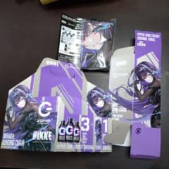 ZONE x NIKKE 限定パック タオル付き　　第1弾 NIKKE ZONE イオン 限定パック タオル ミハラ - メルカリ