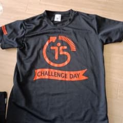 Mizuno CHALLENGE DAY Tシャツ ブラック Mのサムネイル
