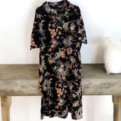 TUNIC 鴨居羊子 花柄 綿 日本製 チュニック - メルカリ