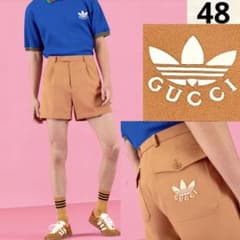 ☆新品未使用☆ adidas×GUCCI コラボ ショートパンツ48 - メルカリ