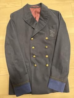 GUCCI ネイビー ダブルブレスト エンブレム ブレザー （トムフォード期