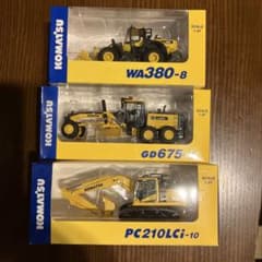 s*0様 コマツ　株主優待　PC210 GD675−６ WA380ー8 3台セッ m83058835156_1.jpg?1771595691