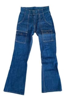 Levi’s 日本製 ブッシュパンツ フレア　オレンジタブ W28 スコビル Levi's 日本製 ブッシュパンツ フレア オレンジタブ W28 スコビル