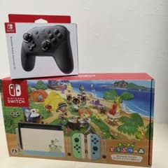 Nintendo Switch あつまれどうぶつの森セット proコントローラーのサムネイル
