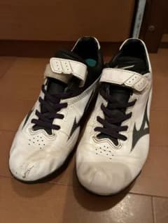 Mizuno 野球スパイク 24.0 ホワイト/ネイビーのサムネイル