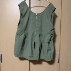 新品　前後2WAY編み上げベスト サマンサモスモス