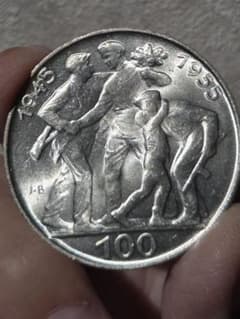(稀少) チェコスロバキア人民共和国　解放10周年記念　100コルン銀貨1955 m83063582748_1.jpg?1762138878