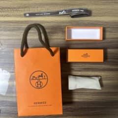 HERMES ショップ袋 空箱 リボン セット - メルカリ