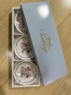 Disney Fairy Tale Weddings 작은 접시 3장 세트