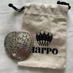 Harpo ハート型 シルバーブローチ Harpo ハート型 シルバーブローチ - メルカリ