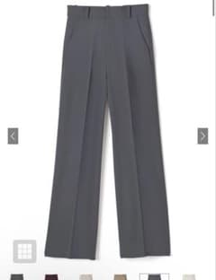 【GRL】【新品未使用タグ付き】センタープレスストレートパンツ[ai07]のサムネイル
