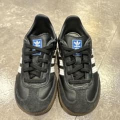 adidas キッズ スニーカー SAMBA ブラックのサムネイル