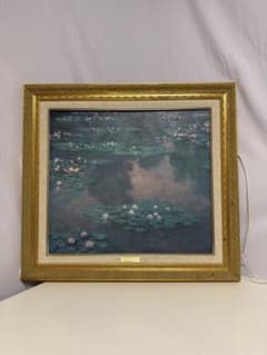 クロード・モネ 睡蓮複製画 ボストン美術館 額装 中古品 - メルカリ