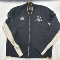 adidas トラックジャケット ブラック Aワッペンのサムネイル