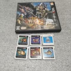 닌텐도 3DS 몬스터 헌터 시리즈 6 개 세트 몬한 정리 판매