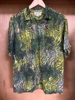 Lani's アロハシャツ Lサイズ 緑系のサムネイル