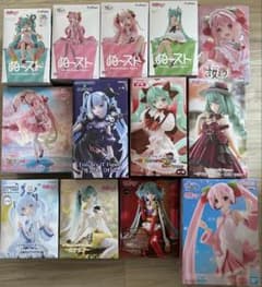【新品未開封】初音ミク　クロミミク　ぬーどるストッパーほか　フィギュア13点 新品未開封】初音ミク クロミミク ぬーどるストッパーほか フィギュア