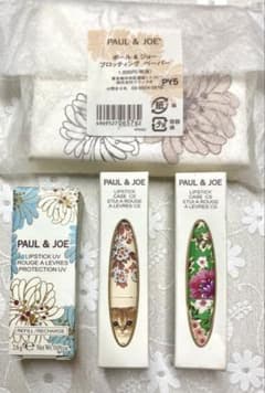 未使用品PAUL & JOE リップスティック UV ピンク系セートのサムネイル