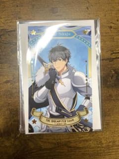 アイドルマスターSideM アニメイトカフェ 箔押しトレカ　鷹城恭二のサムネイル