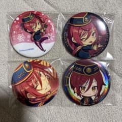 偶像梦幻祭 锡徽章 あんスタ 缶バッジ 逆先夏目 エレメント 4点セット