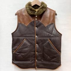 THE FEW ザフュー レザーベスト PRECISION ロッキーマウンテン THE FEW ザフュー レザーベスト PRECISION ロッキーマウンテン - メルカリ