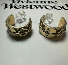 Vivienne Westwood フープピアス ゴールドのサムネイル