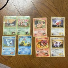 旧裏ポケモンカード 8枚 状態難アリ ジムリーダー 7枚わるい1枚 - メルカリ