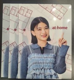 出口夏希 グッズ クリアファイル アットホーム at home 非売品 女優