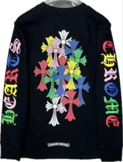 CHROME HEARTS マルチカラー クロス 長袖 Tシャツ ロンT 激レア - メルカリ