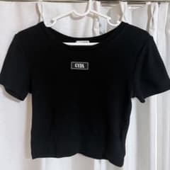 GYDA 半袖 Tシャツ ブラック ロゴパッチのサムネイル