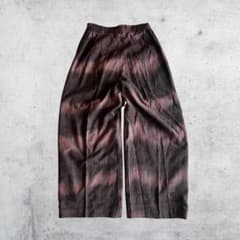 한계 가격 90s vintage 총 무늬 와이드 팬츠 멀티 컬러 y2k