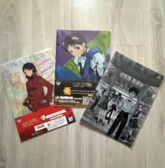 エヴァンゲリオン 碇シンジ 葛城ミサト クリアファイル・ステッカー