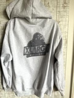 正規品⭐︎XLARGE ラインストーン OG ZIP フーディサイズMのサムネイル