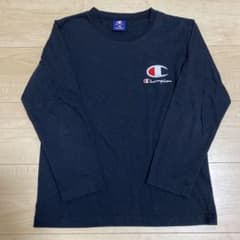 Champion 長袖カットソー 黒 100cm~のサムネイル