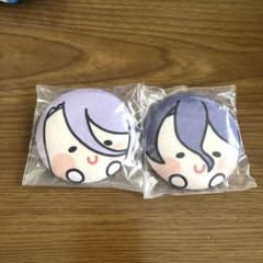 エニマイくじ　刀剣乱舞　んまほっぺ　やわらか缶バッジ　蜂須賀・歌仙のサムネイル