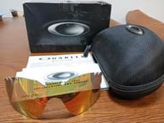 OAKLEY RADARLOCK XL 交換用 ファイアイリジウム偏光 レンズのサムネイル