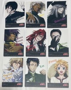 黒執事 まねきねこ イラストカード コースター まとめ売り - メルカリ