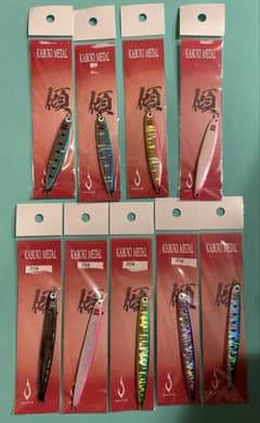 期間限定！早い者勝ちです。 カブキメタル 傾 メタルジグ セット販売 おまけ付き 期間限定！早い者勝ちです。 カブキメタル 傾 メタルジグ セット販売