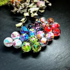 大量 とんぼ玉 ７色 3個づつ 合計21個セット P-001のサムネイル