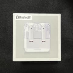 Bluetoothイヤホン　ホワイトのサムネイル