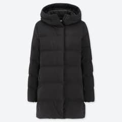UNIQLO シームレスダウンコート BLACKのサムネイル