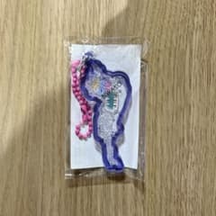 琵琶湖キーホルダー　マキノ追坂峠(メタセコイヤ・花火)　紫のサムネイル