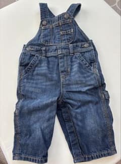 GAP デニムサロペット　6-12monthsのサムネイル