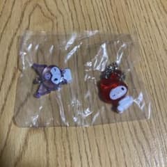 サンリオキャラクターズ なかよしドロップチャーム マイメロ&クロミのサムネイル