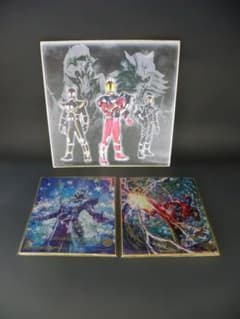 仮面ライダーファイズ 色紙３枚セットのサムネイル