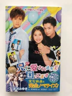 兄に愛されすぎて困ってます 本 美品 小説 兄コマのサムネイル