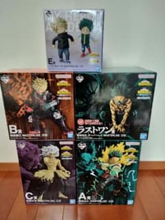 이치 반 쿠지 히로아카 A상 미도리야 B상 폭호 C상 E상 이즈&카츠 라스트원