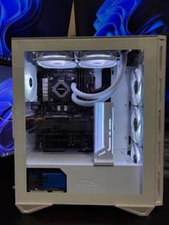 【新品同様】MSI ミドルタワーi7簡易水冷 32GB ゲーミングPC