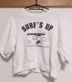 七分丈 スヌーピースウェットＴシャツのサムネイル