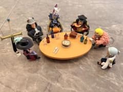 ワンピース 一番くじフィギュア ワーコレ 七武海会議テーブルセット